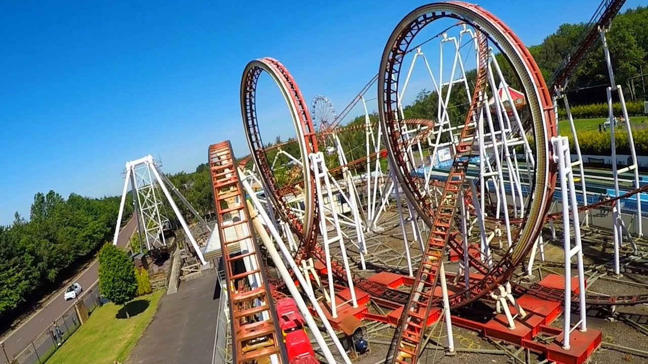 Tornado 4K Front Seat POV - M&D's Theme Park