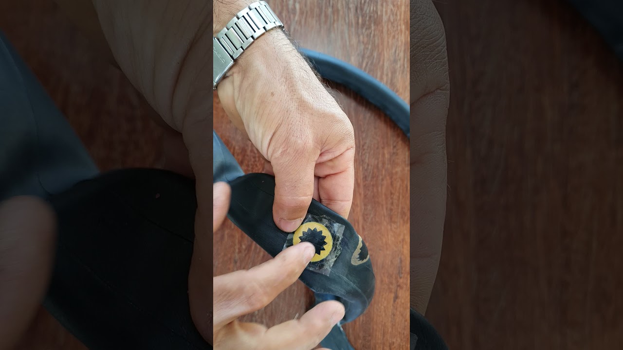 Como tampar o furo da câmara de ar da sua Bike!