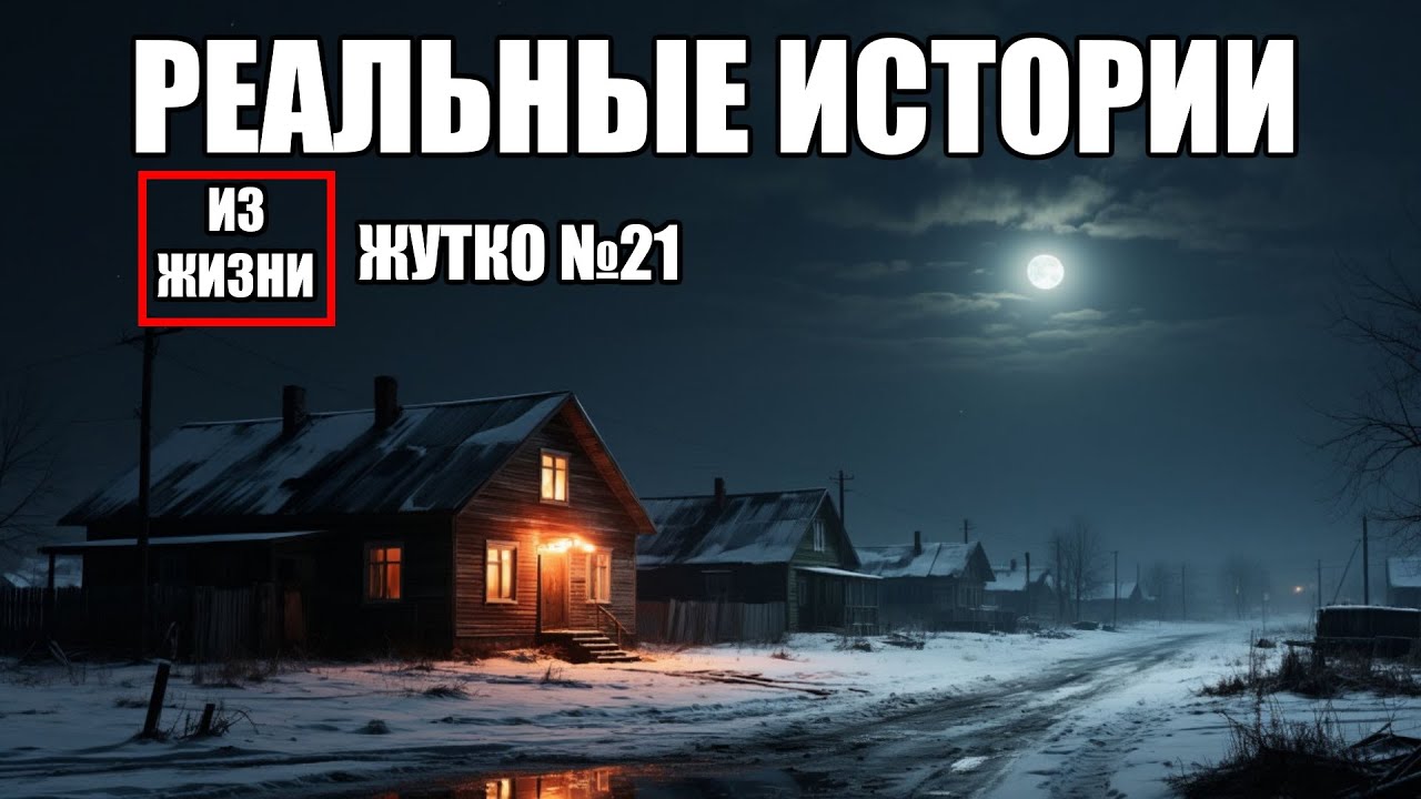 13 страшных историй из РЕАЛЬНОЙ ЖИЗНИ. Жутко №21.