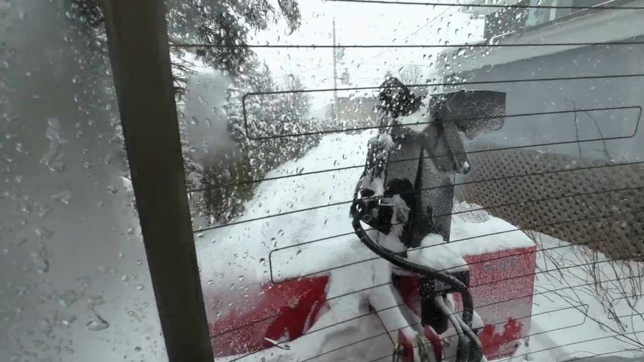 Kioti CK2610SE snow removal (2023-01-13)