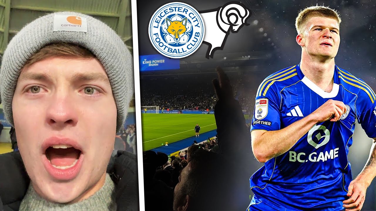 Jordan James ON FIRE as Leicester BEAT Derby AGAIN 🔥 Leicester 2-1 Derby County Vlog 