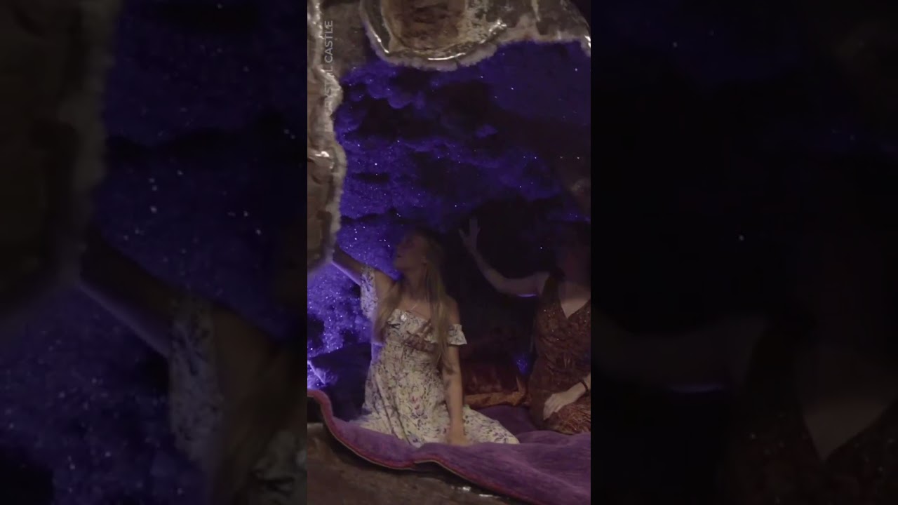The largest amethyst cave in the world is in @CrystalCastleVideos  #shorts