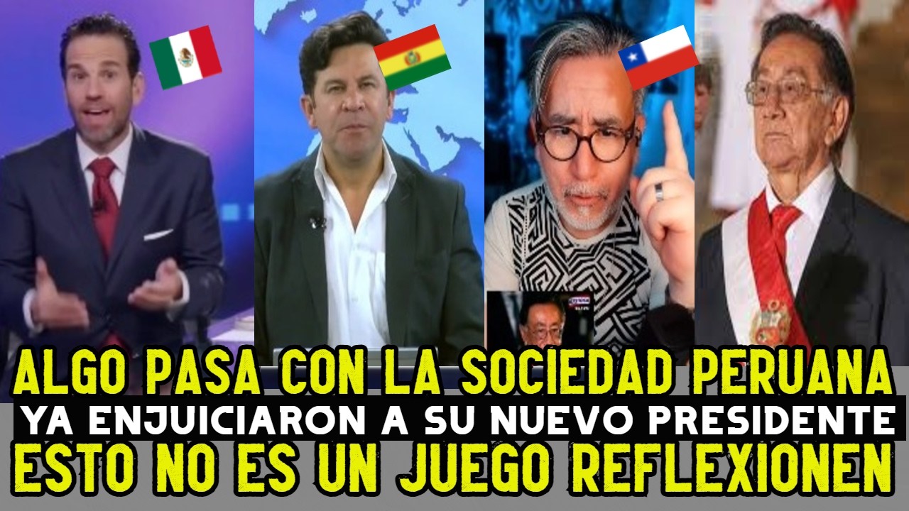 ¡BASTA PERU!! MEDIOS INTERNACIONALES NO AGUANTAN que PERU ya quiera cambiar a JOSE MARIA BALCAZAR