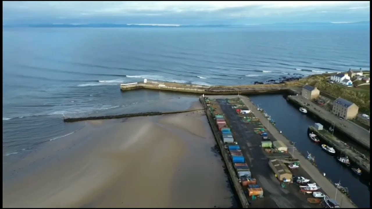 Burghead, Moray, Scotland. Ancient Pictish Fort. Modern Village