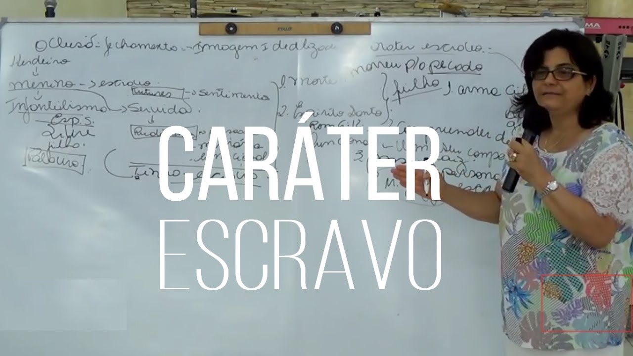 CARÁTER ESCRAVO - Pra. Márcia Costa, Igreja Hagnos