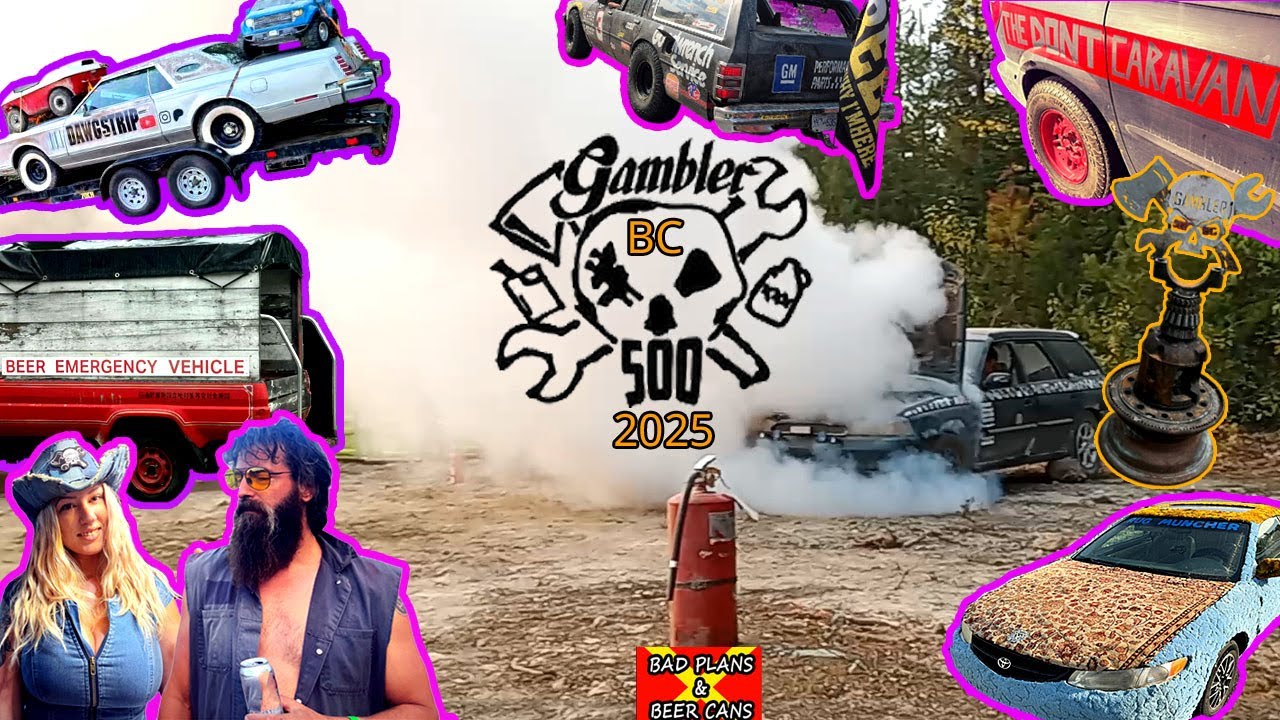 ANNUAL BEATER CAR FESTIVAL 2025 - GAMBLER 500 B.C.