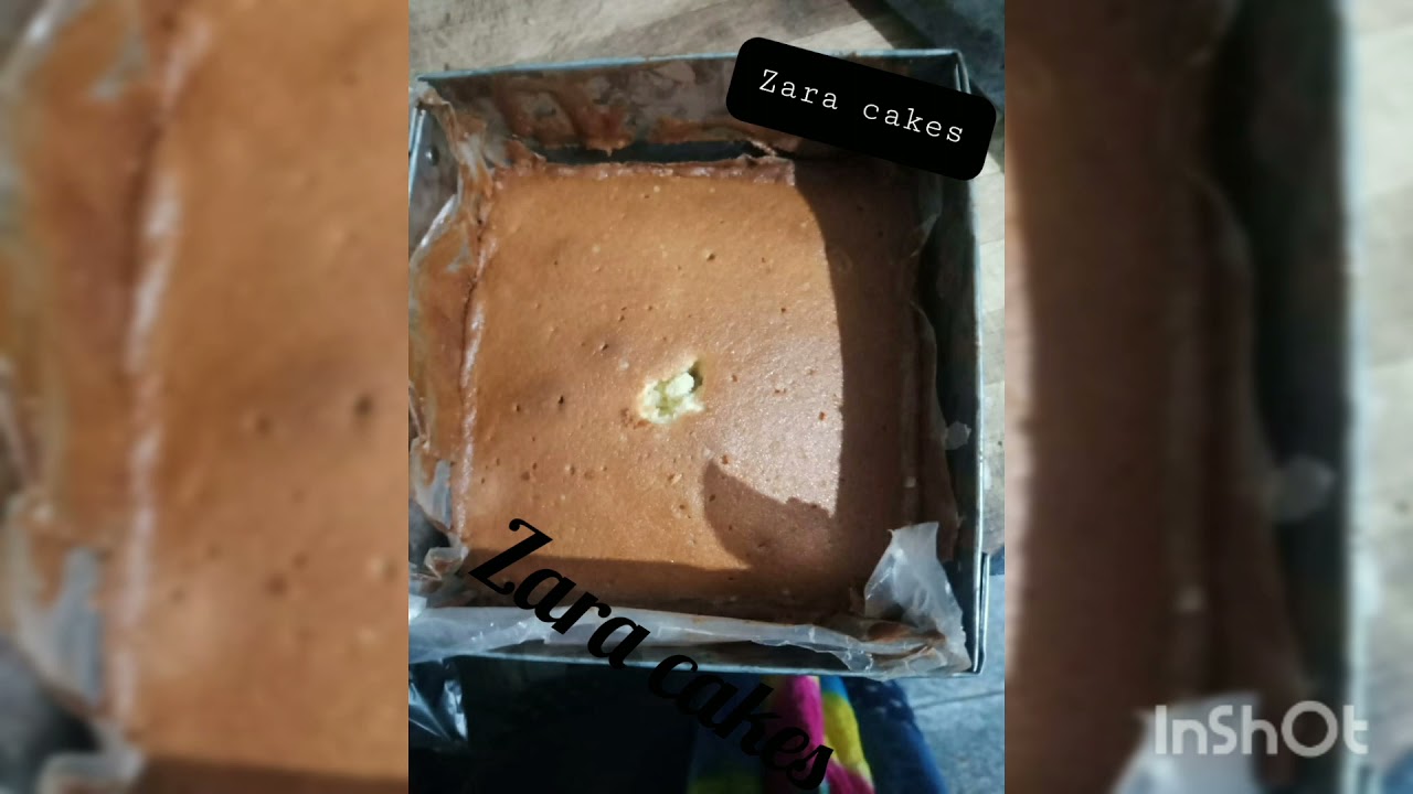 Zara online cake class Students work🤩😍👍Butter cake .....good try..... masha allah