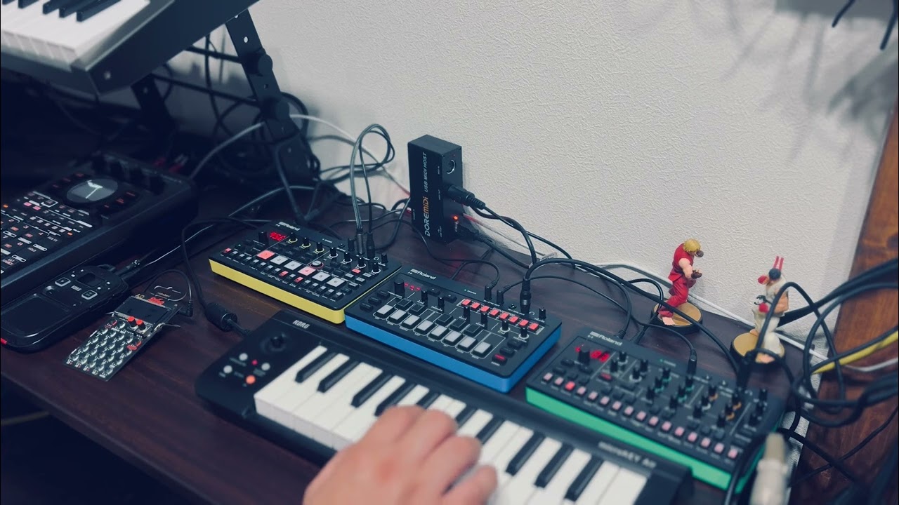 oasis - live forever synth cover（Roland S-1,P-6,J-6)#synth #synthesizer #electronicmusic