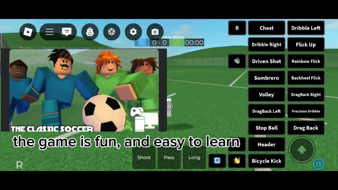 the classic soccer | Roblox
