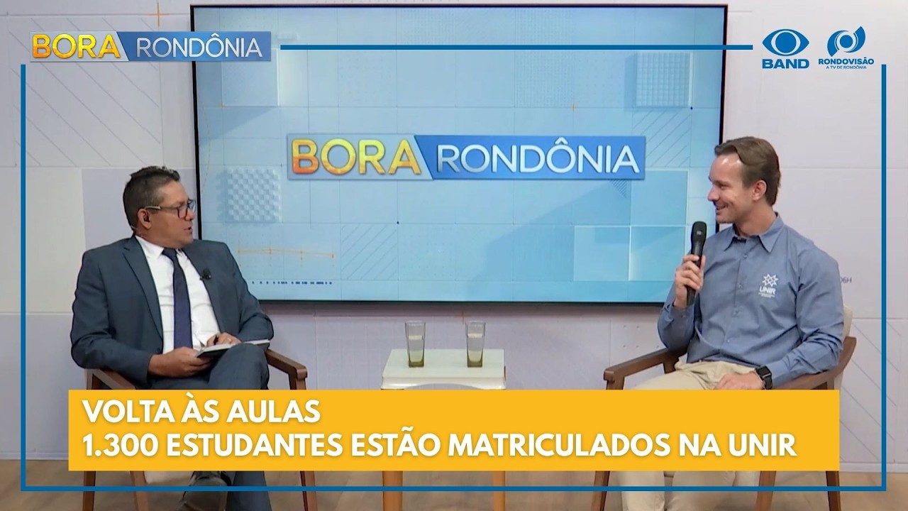 VOLTA ÀS AULAS - 1.300 ESTUDANTES ESTÃO MATRICULADOS NA UNIR