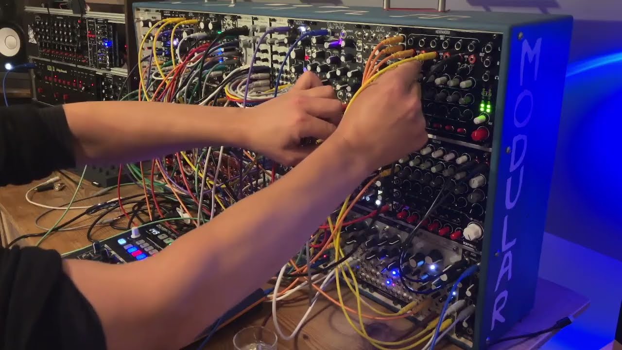 Diamant de papier Live session modular and drums