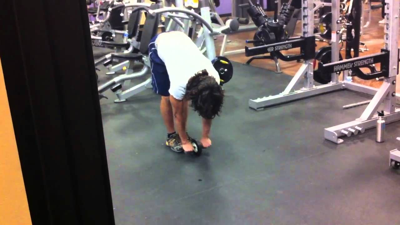 Standing Ab Roller Exercise (Advanced) 18 Reps  - EXTREME Calisthenics