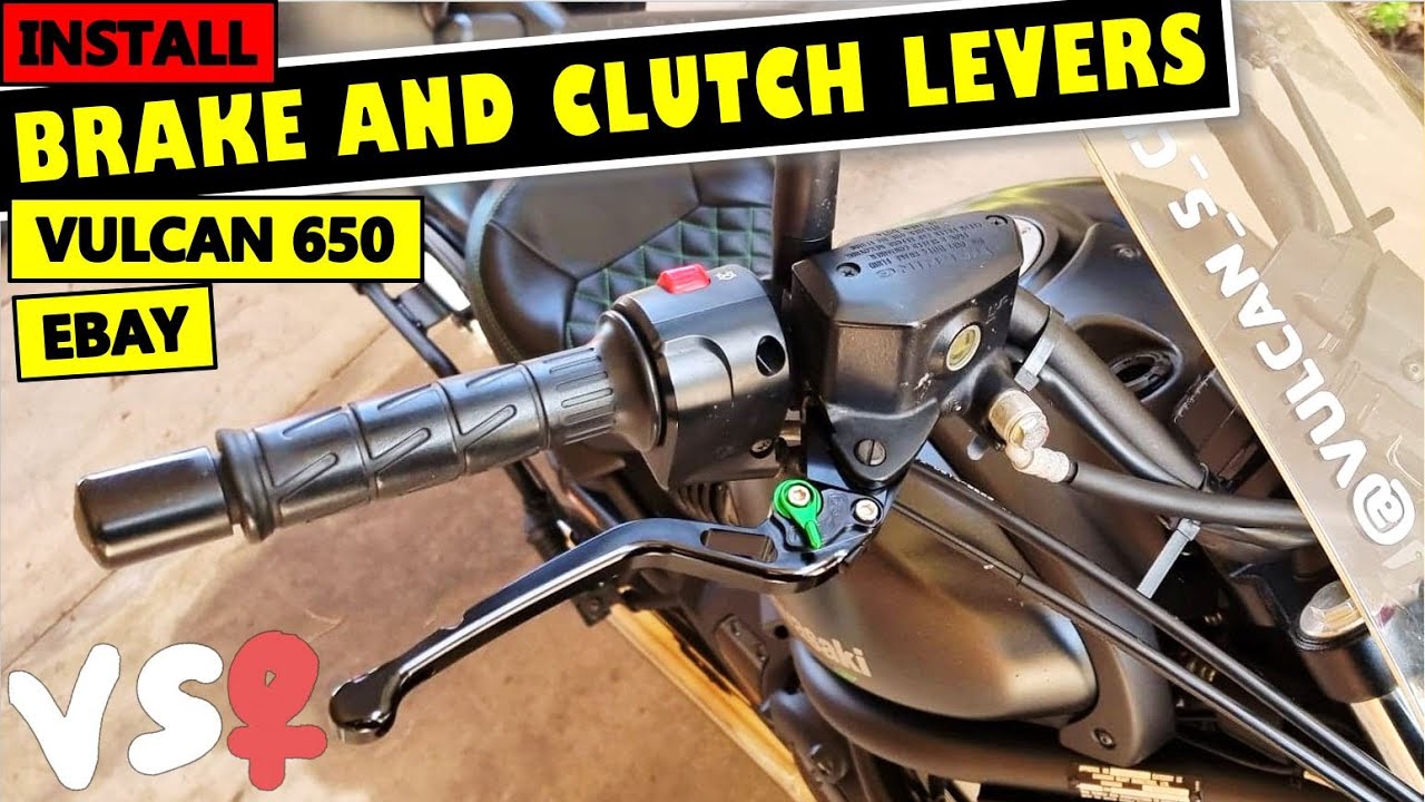 VS♀️ Installing Brake and Clutch Levers (Vulcan 650)