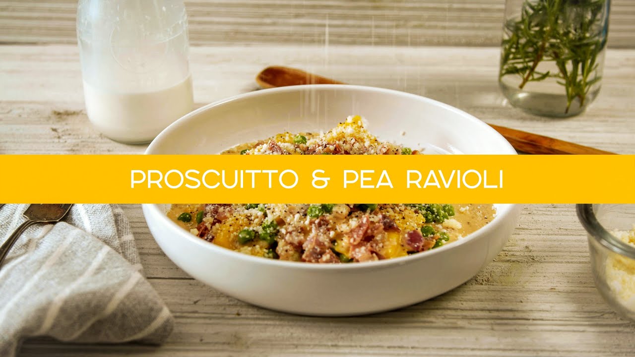 Равиоли с горошком и прошутто - Кухня Фабио - 5 сезон
