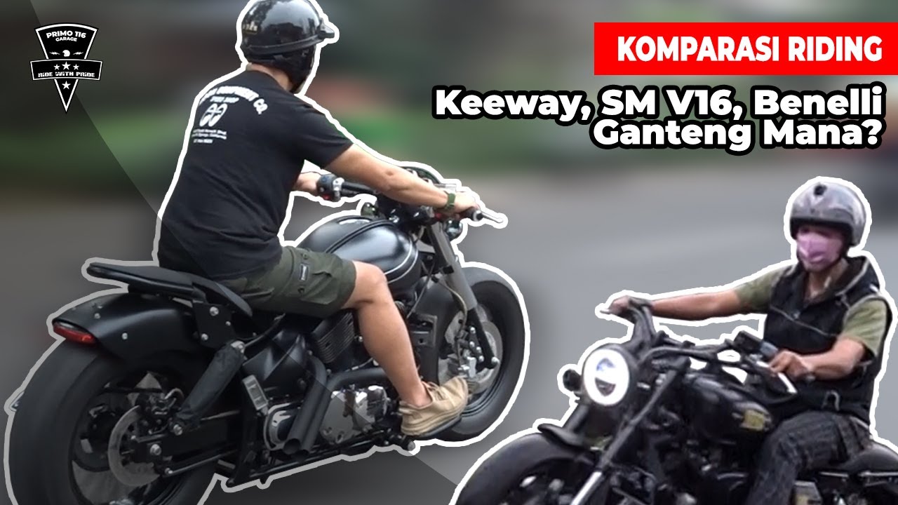 Gaya an SM V16, Benelli PE atau Keeway Kalau Di Custom?