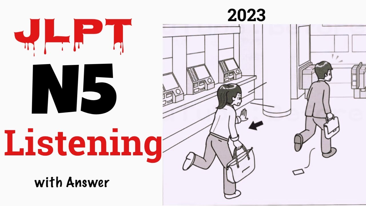 Практический тест по аудированию JLPT N5 с ответами #jlptn5listening #JLPT #japanesemotivation