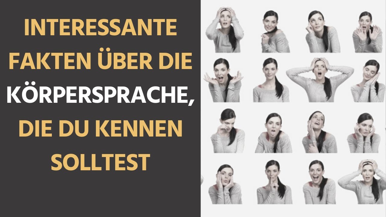 Interessante psychologische Fakten über die Körpersprache