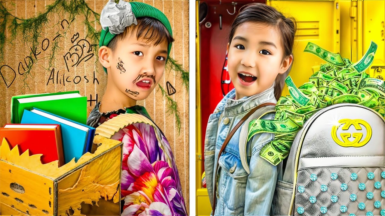 ӨТТЕ БАЙ ОҚУШЫ МЕН КЕДЕЙ ОҚУШЫ!😱| АЛИНУР БОМЖ БОЛЫП КЕТКЕН БА?👀|ШООК КОНТЕНТ🤯|мини-ФИЛЬМ🎥