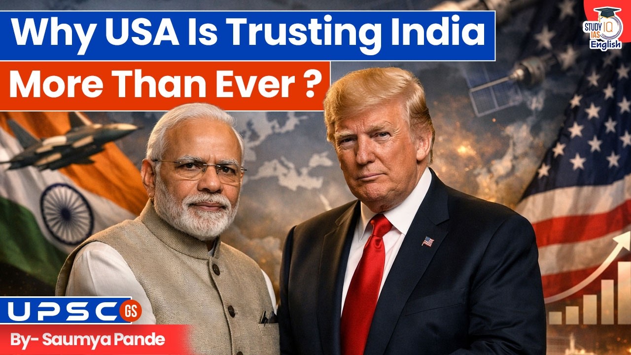 India–US New Trade Deal! | Why USA Is Trusting India MORE Than Ever? | By Saumya Pande