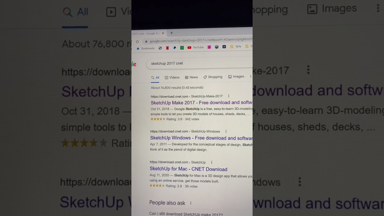 Настольная версия Sketchup 2017 по-прежнему бесплатна