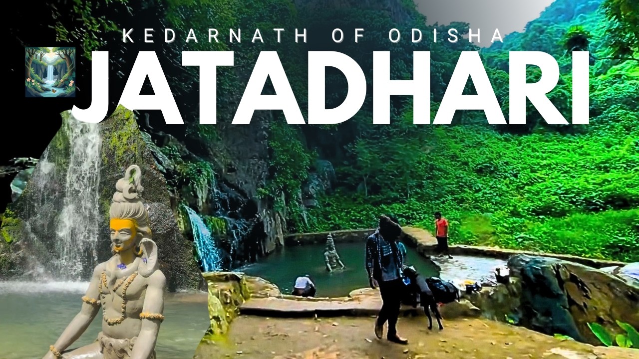 JATADHARI MATHA AND PAHADA // ଜଟାଧାରୀ ପାହାଡ଼ ଯାଜପୁର // kedarnath of odisha #withsaumya  #jatadhari 