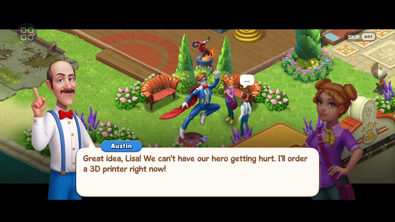 Day 3 Area The Superbutle's Town #gardenescape #gardengames #story 