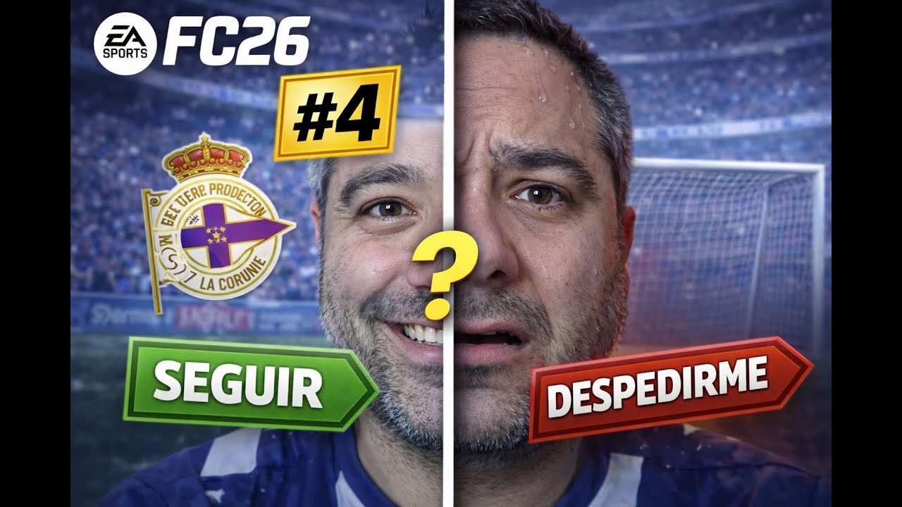 EA SPORTS FC26 #4 | ¿NOS ECHAN o REVERTIMOS LA SITUACIÓN? | Gameplay Español