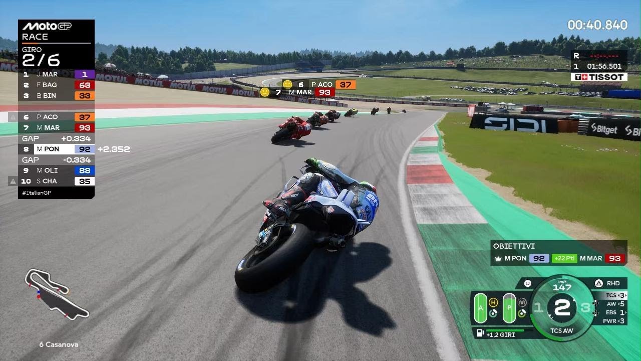 MotoGP25 Gameplay Ita Campionato Marco (Mugello)