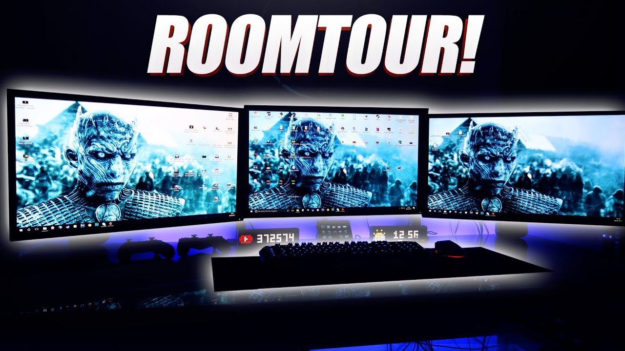 Mein Epic Gaming Room 😱🔥 GamerBrother Room Tour 2017