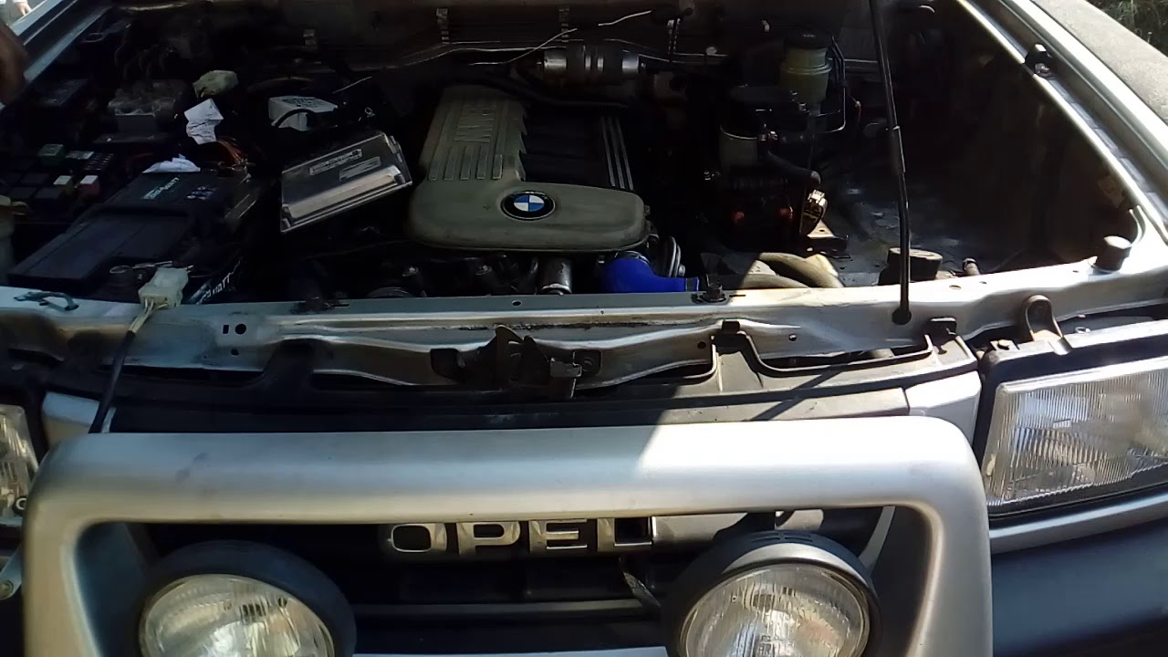 Pierwszy rozruch opel frontera b swap BMW M57 3.0d