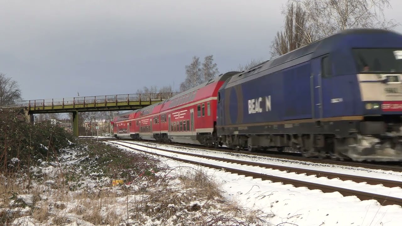 RE 6 Leipzig- Chemnitz mit Doppelstockwagen
