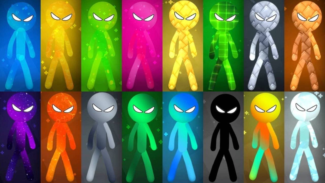 Stickman Party 1 2 3 4 MINIGAMES - All Colors New UPDATE 2025 Random MINIGAMES Tournament ios