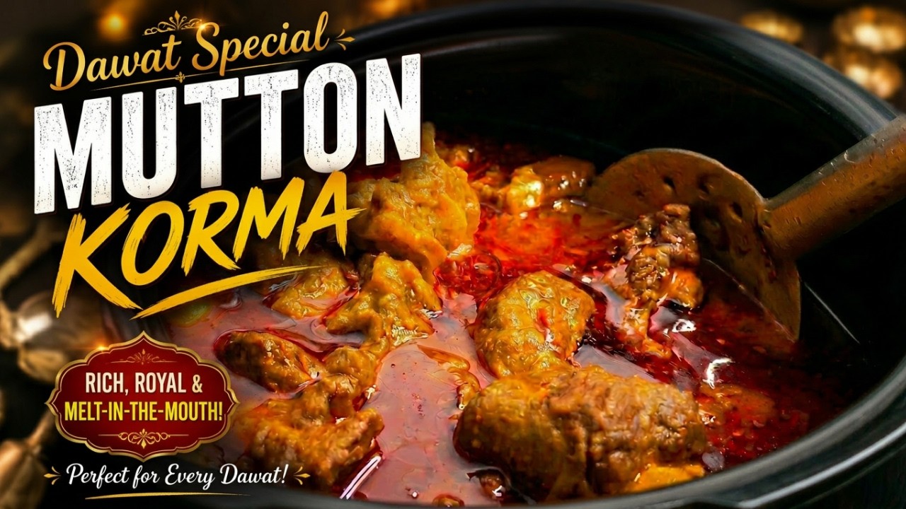 MUTTON KORMA RAJASTHAN STYLE | RAJASTHAN KA MUTTON KORMA | MUTTON KORMA