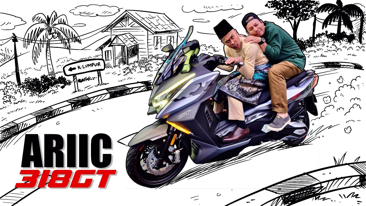 Scooter 330CC Harga RM22,888 | ARIIC 318GT Malaysia