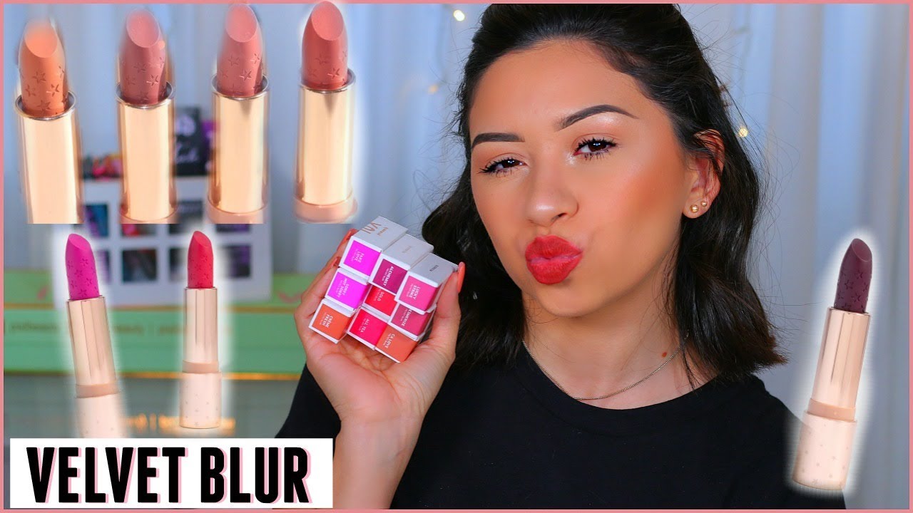 NEW COLOURPOP VELVET BLUR LUX LIPSTICK SWATCHES