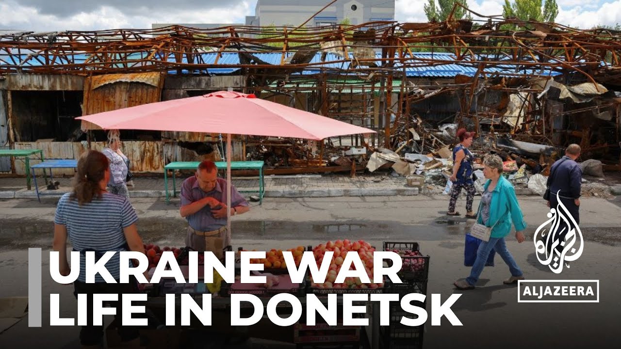 Война на Украине: жители Донецка борются за выживание