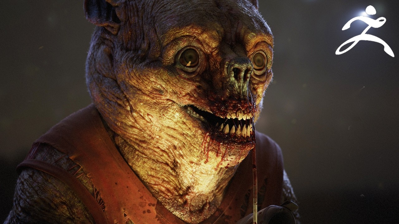 РЕАЛИСТИЧНЫЕ СУЩЕСТВА: Детализация скульптуры в ZBRUSH