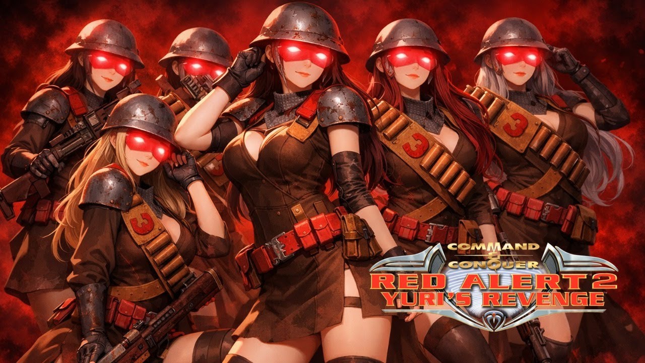 Red Alert 2: Pretty Woman v28.0 | 1 vs 7 Brutal AI | Superweapons [On]