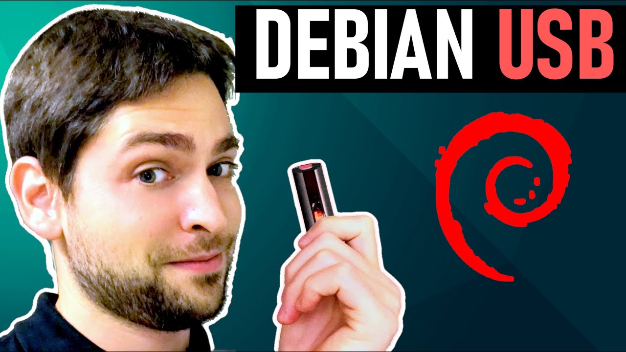 Советы по Linux — установка полной версии Debian Bookworm на USB-накопитель (2023)