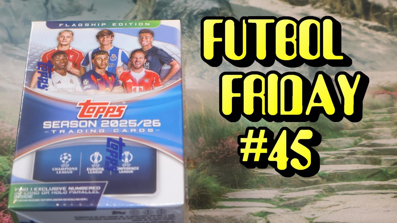 Футбольная пятница 45 - 2025-26 Topps UEFA Club Competitions Blaster Box