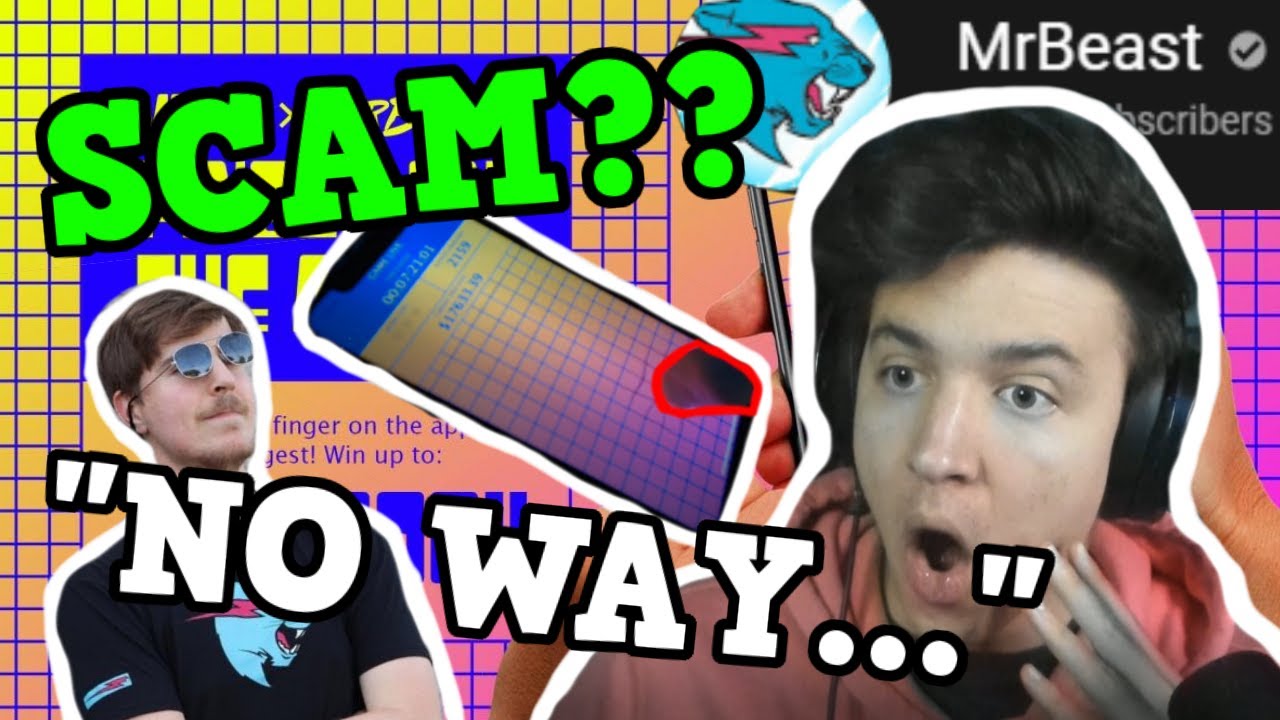 MrBeast Finger On The App Challenge.. (What Went Wrong)