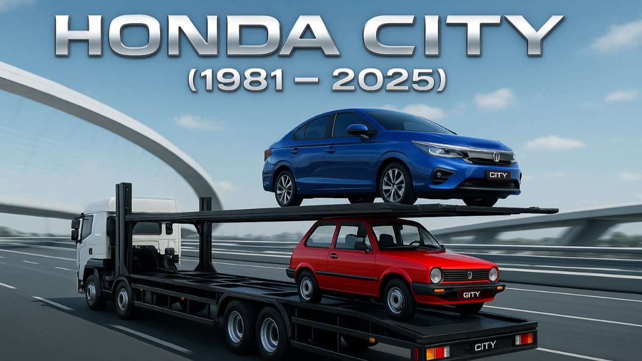 Honda City Evolution (1981 &ndash; 2025) | Car Transformation