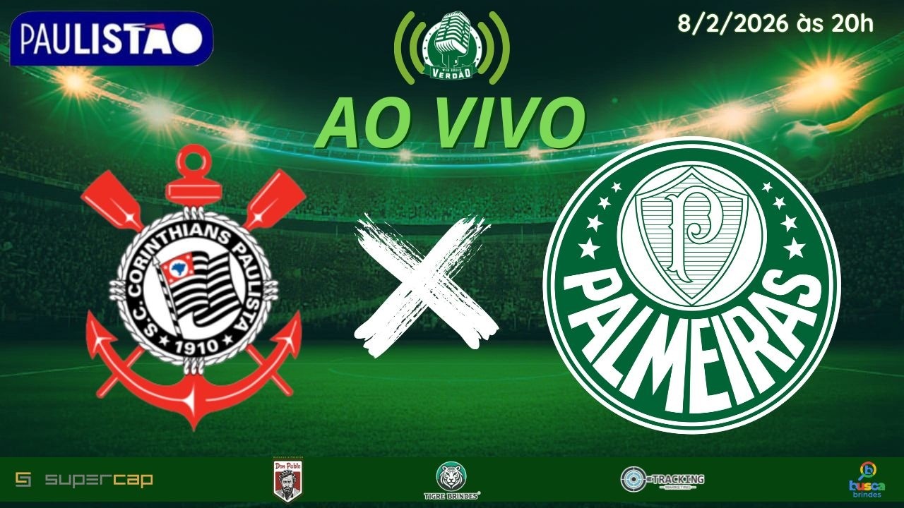 🟢 AO VIVO CORINTHIANS X PALMEIRAS ⚡ DERBY QUENTE | PAULISTÃO 2026