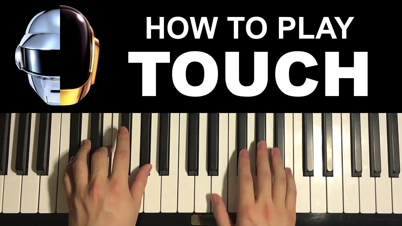Daft Punk - Touch (Piano Tutorial Lesson) | Daft Punk's Epilogue Music