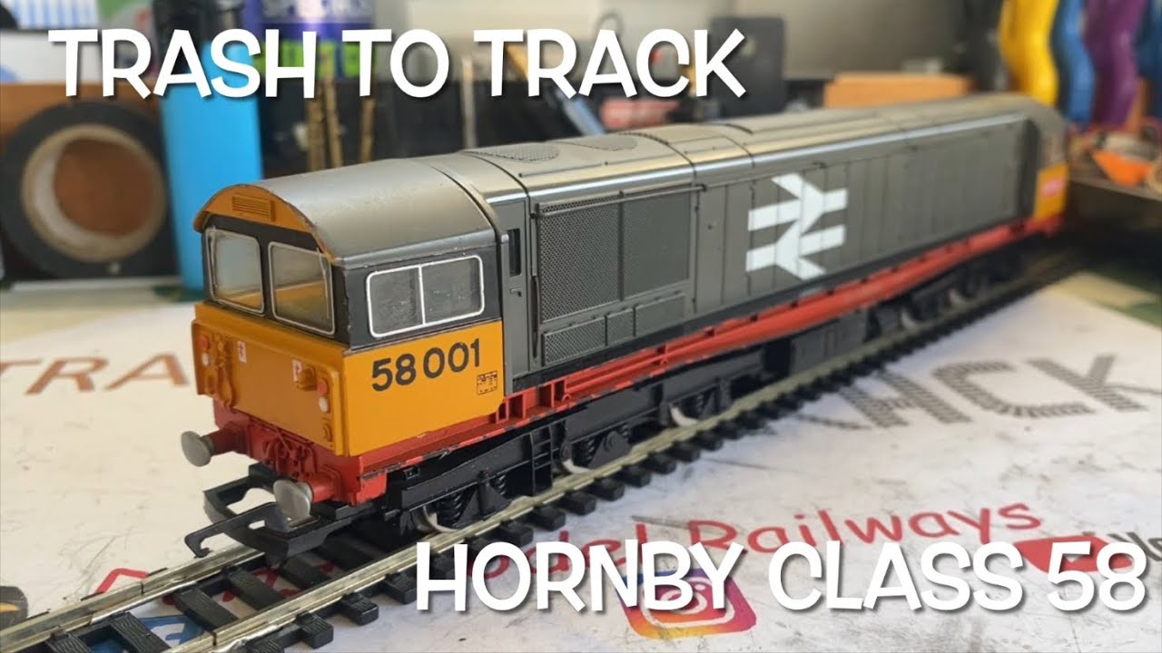 Мусор на рельсы | 172 | Hornby Class 58