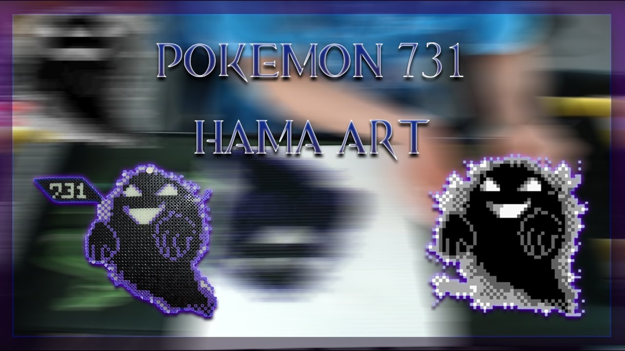 POKEMON 731 - Hama Art - by MAKARIA