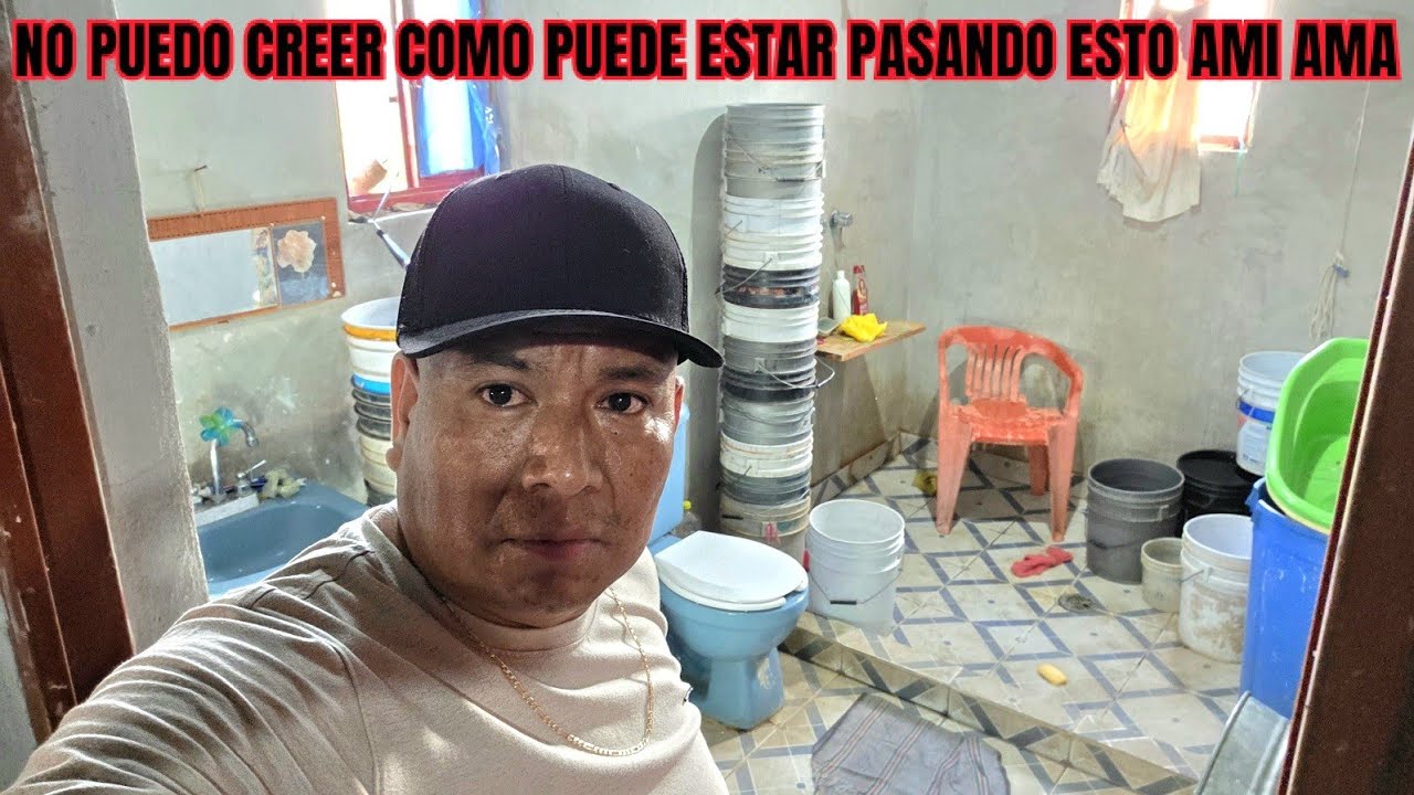 MUESTRO EL LUGAR DONDE ME ƁAÑO AQUI EN CASA DE MI AMA REFLEXIÓN ASE ALOS HIJOS