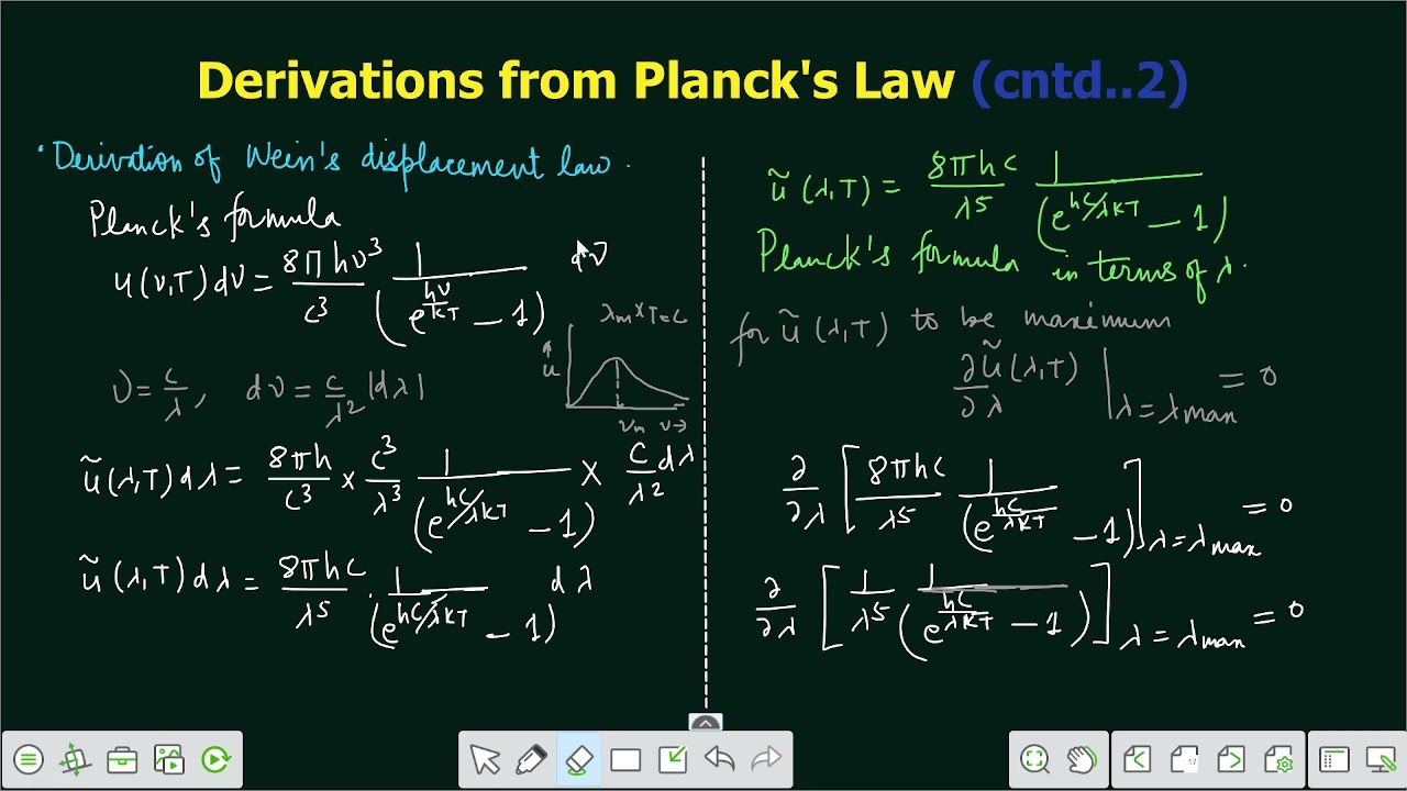 Lecture - 44 | Derivation of Wein's Displacement Law | 2nd sem Thermal Physics | MSDSU | NEP