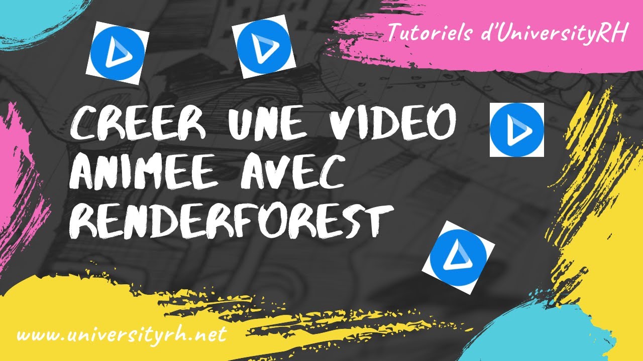 Créer une vidéo animée avec Renderforest