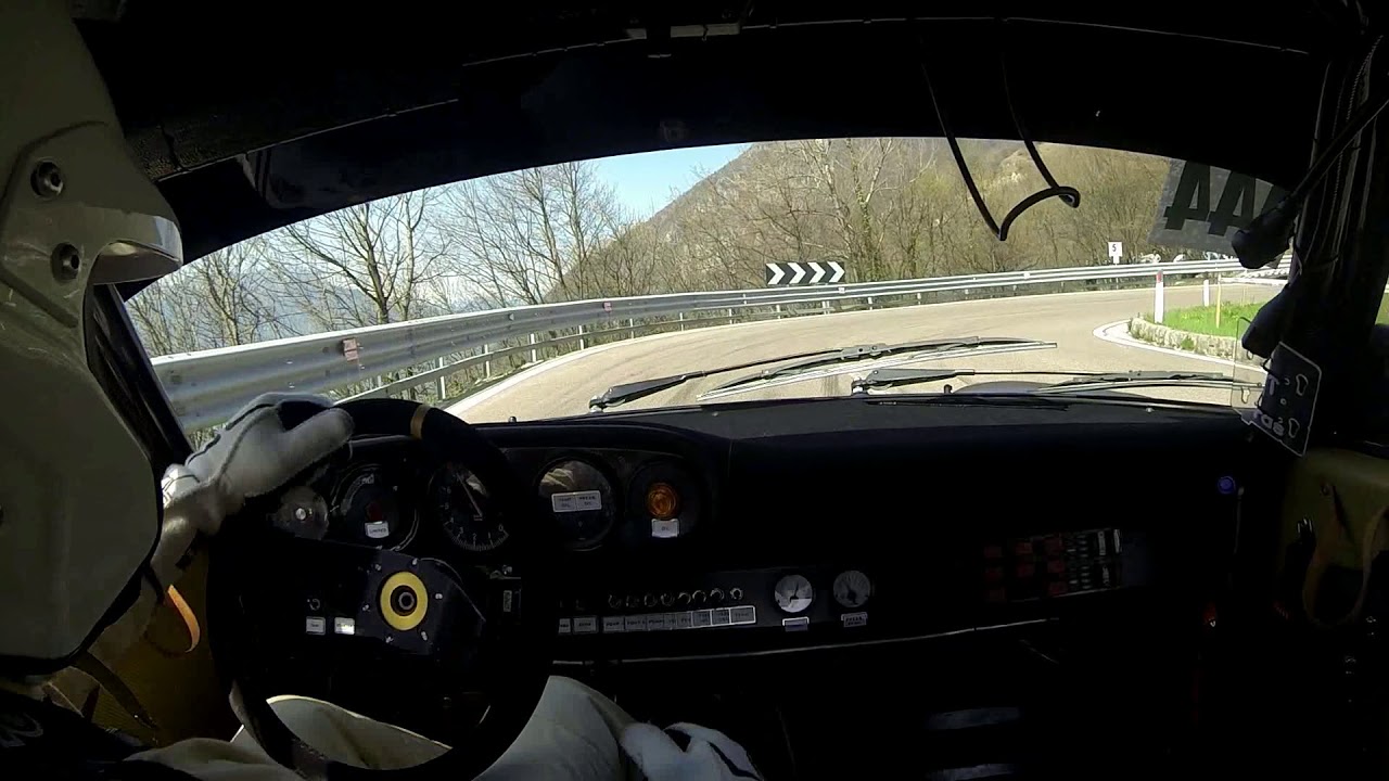 EDOARDO VALENTE PORSCHE 911 SC SALITA DEL COSTO 2018 ON BOARD GARA